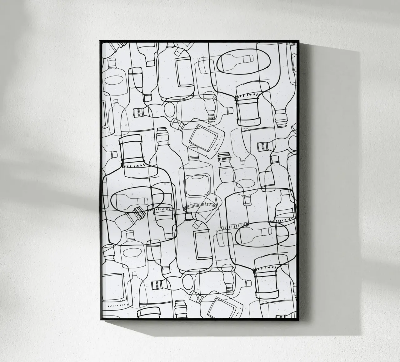 White Rum plexiglass da lazydaypaper