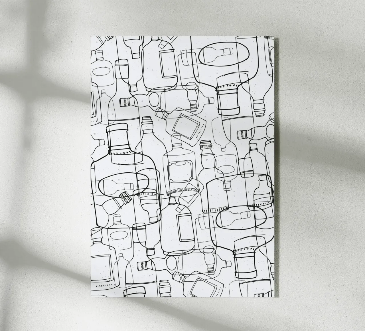 White Rum plexiglass da lazydaypaper