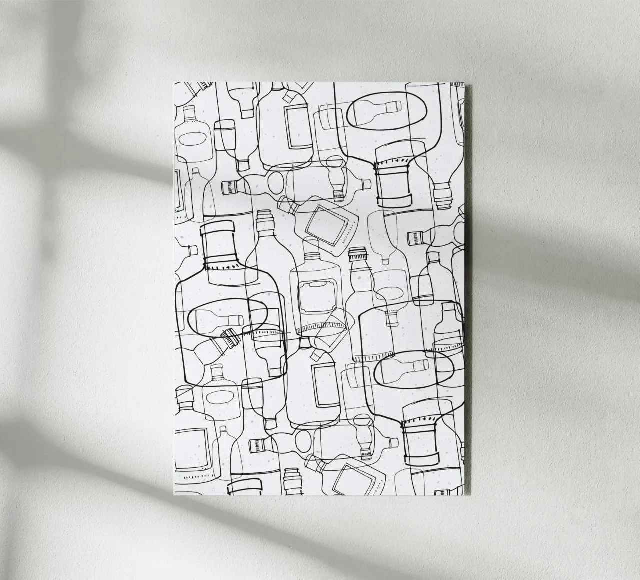 White Rum alluminio dibond da lazydaypaper
