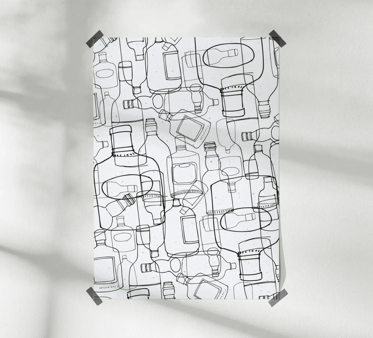 White Rum poster da lazydaypaper