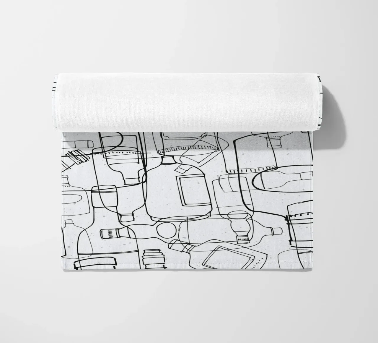 White Rum telo mare da lazydaypaper