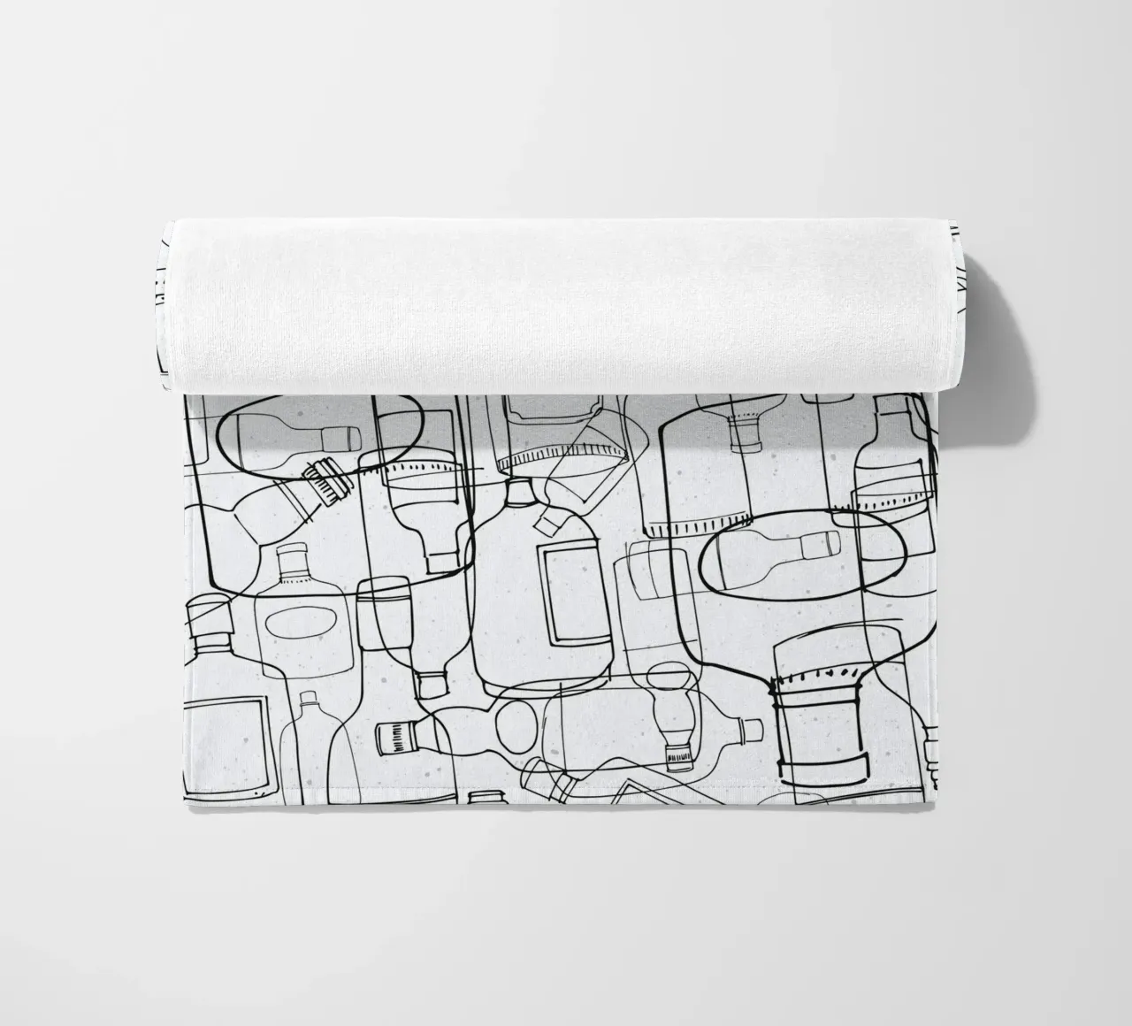 White Rum telo mare da lazydaypaper