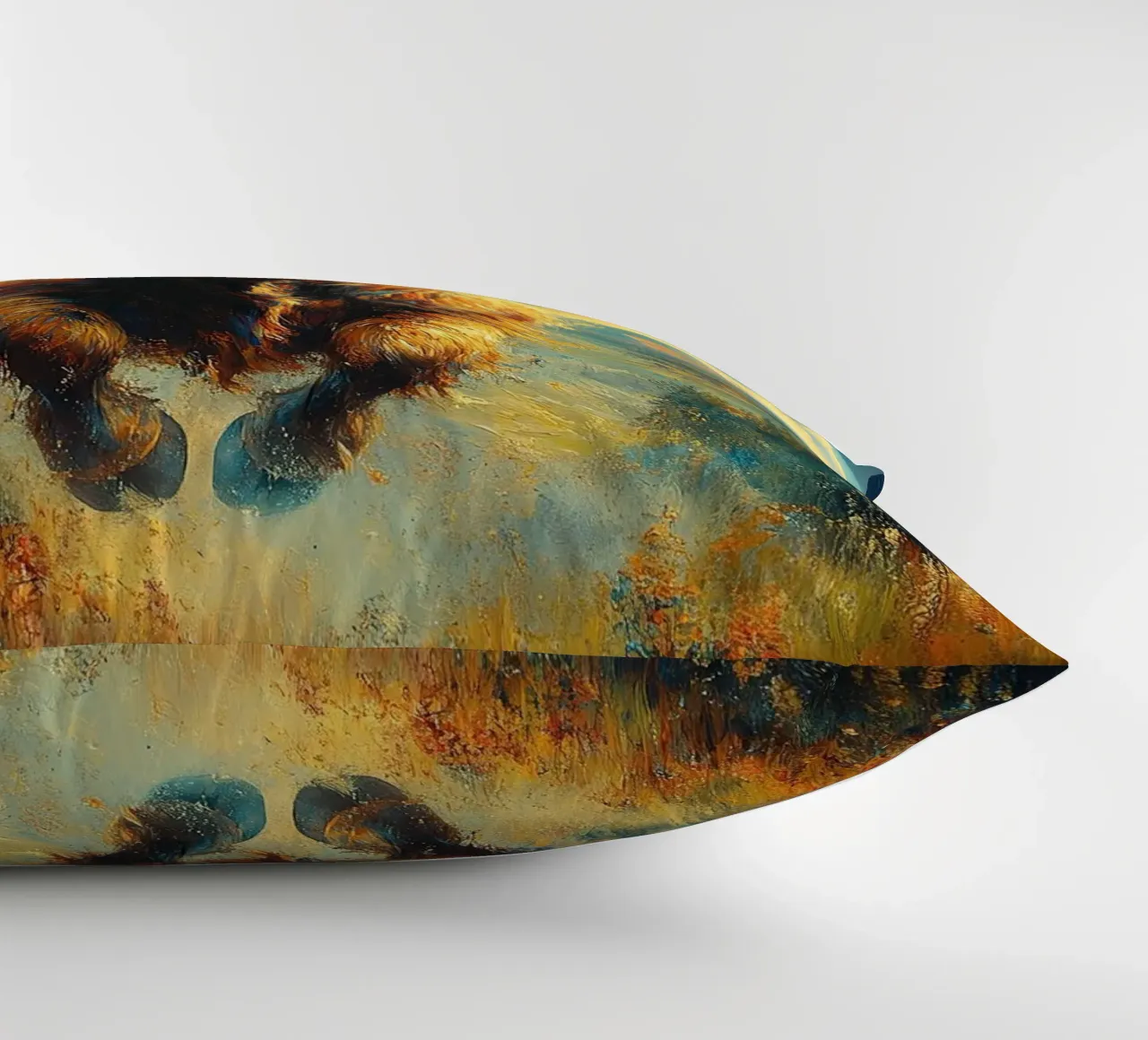 Mucca delle Highlands cuscino da Nikis Art Studio