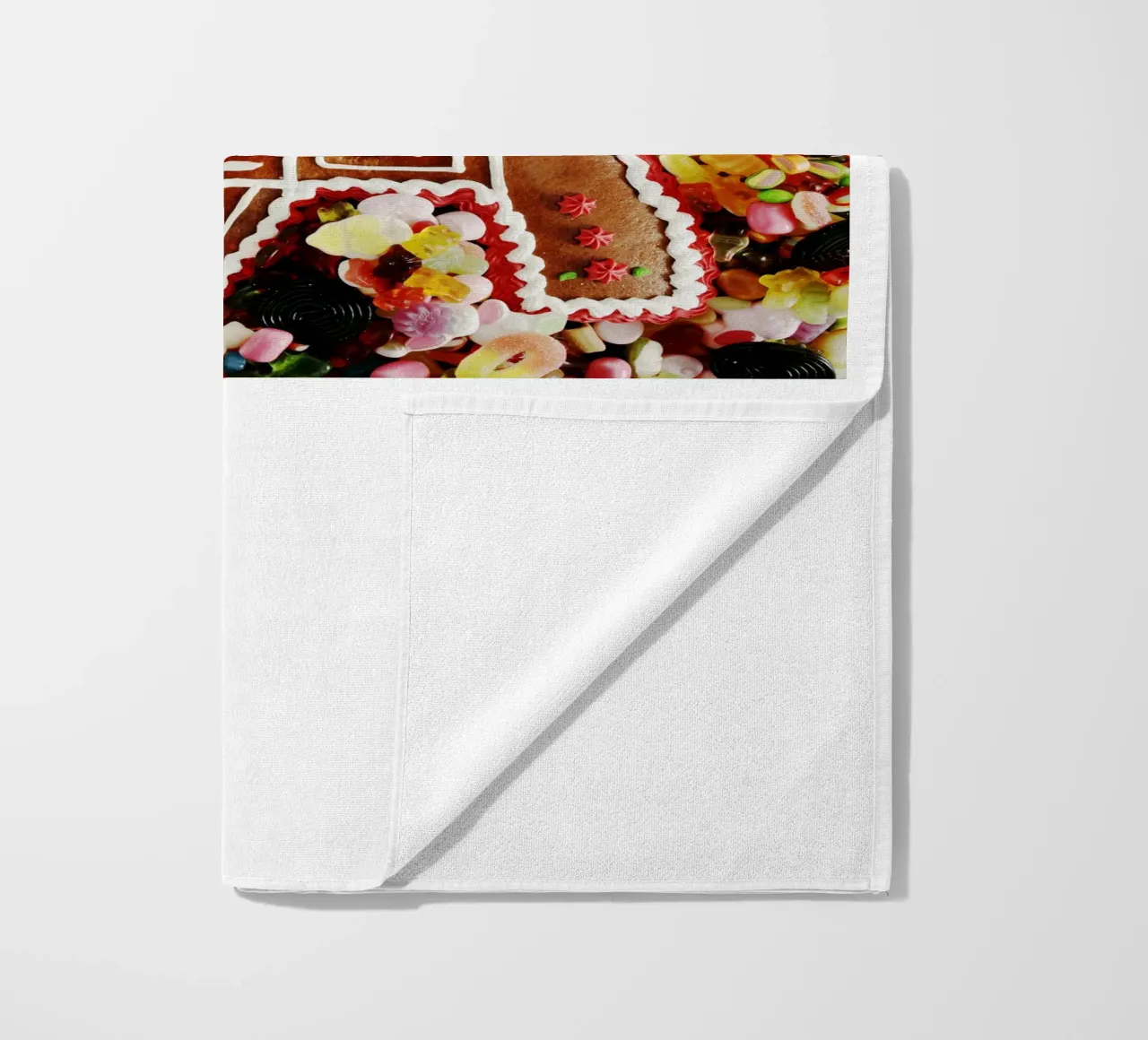 Lebuchen Waffe beach towel by Simon Koy