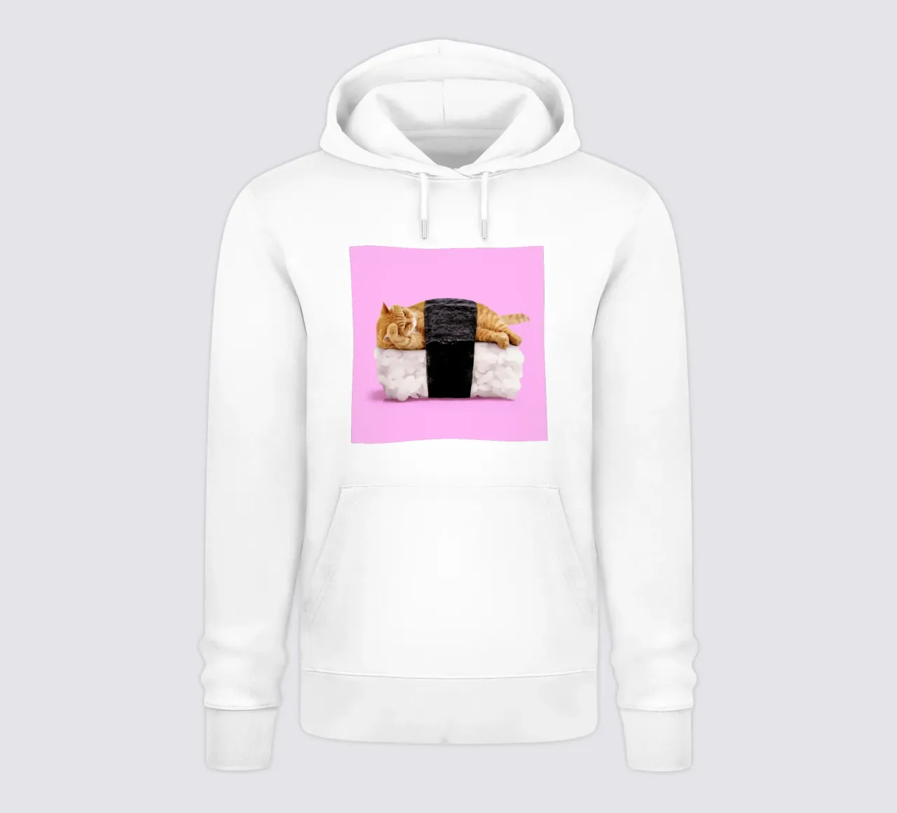 Sushi Cat felpa con cappuccio da Paul Fuentes Design