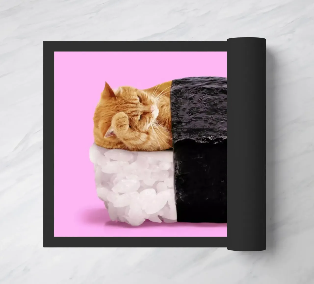 Sushi Cat zerbino da Paul Fuentes Design
