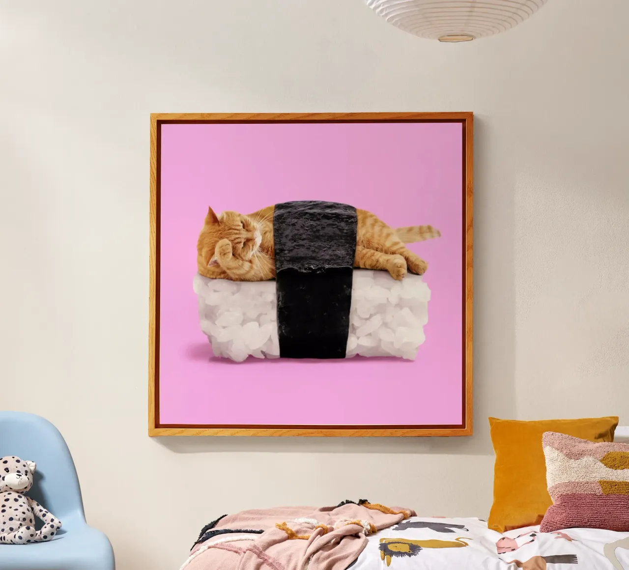 Sushi Cat plexiglass da Paul Fuentes Design