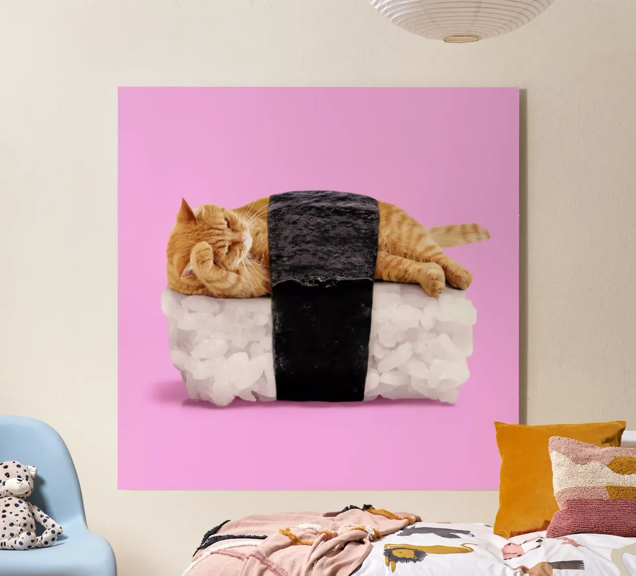 Sushi Cat plexiglass da Paul Fuentes Design