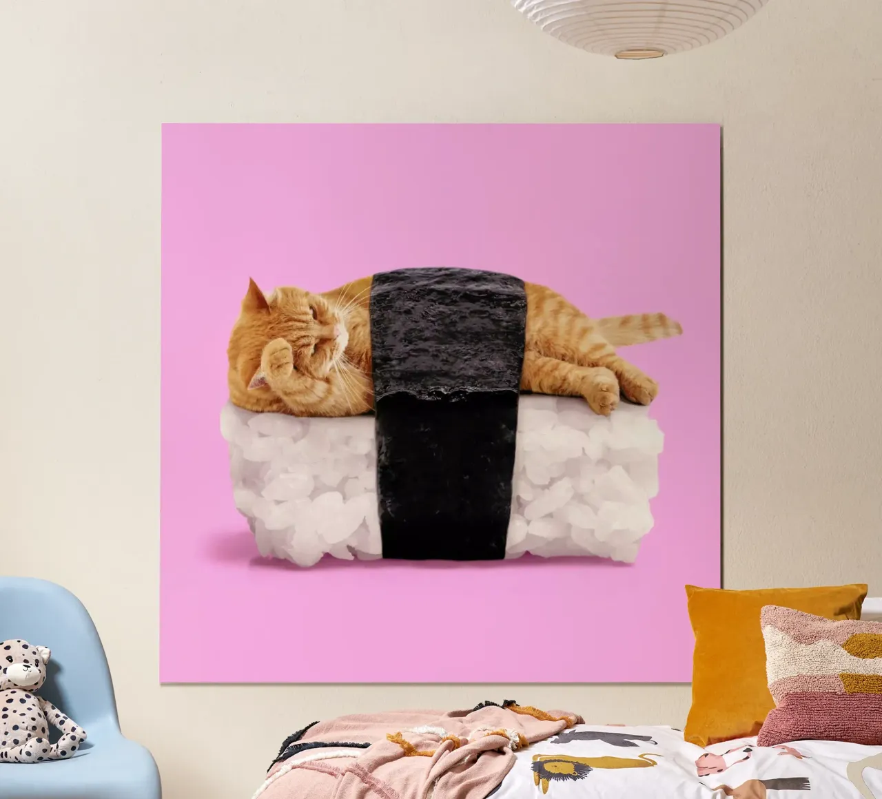 Sushi Cat poster da Paul Fuentes Design
