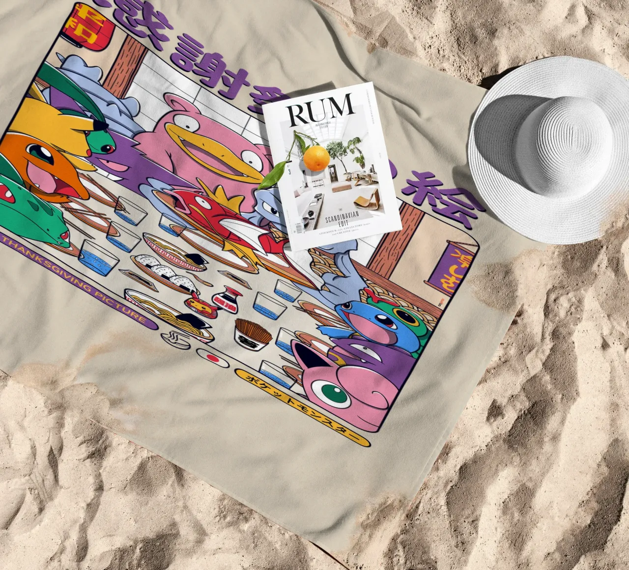 Il Ringraziamento telo mare da Rafa Gomes