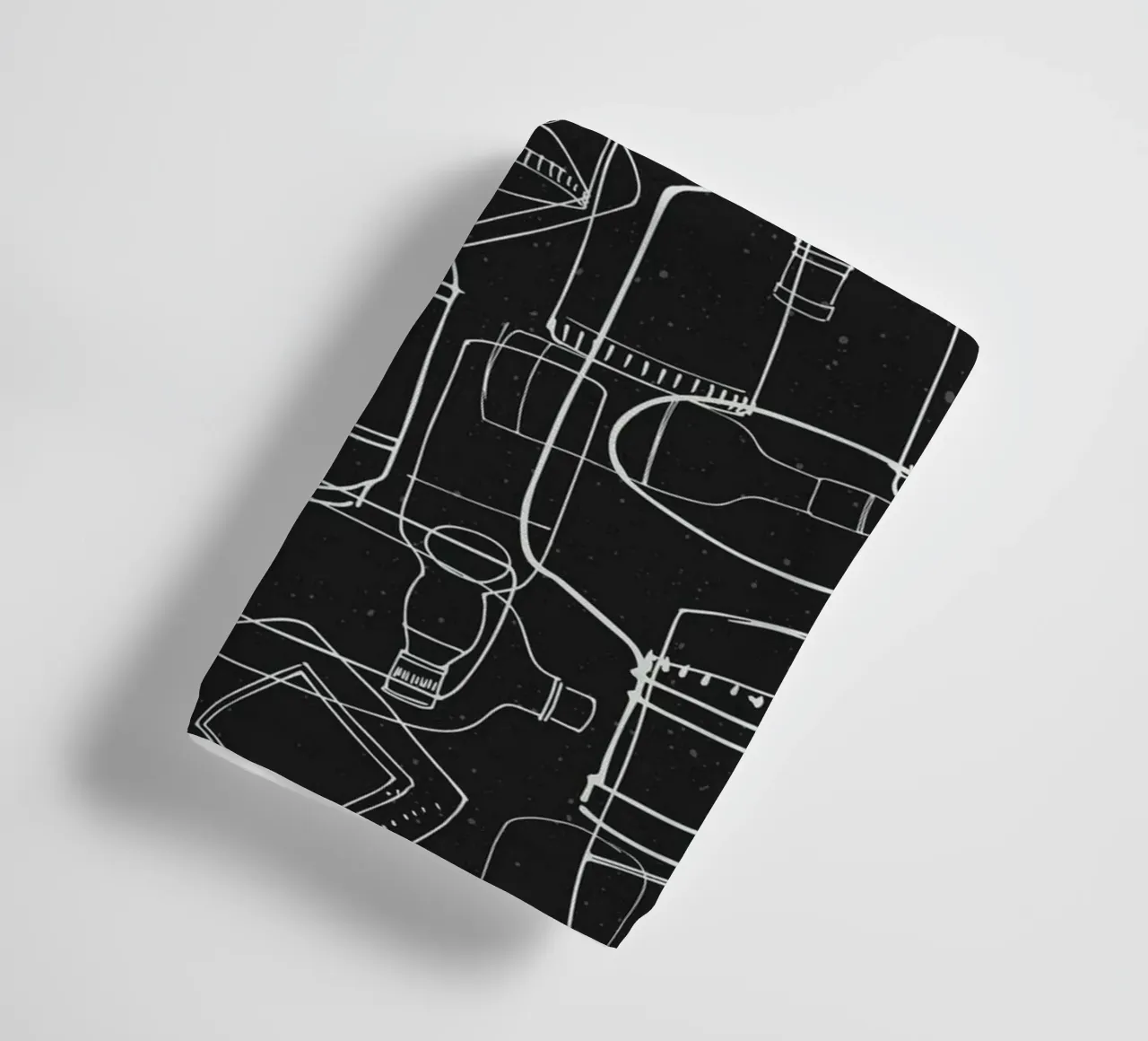 Black Rum asciugamano da bagno da lazydaypaper