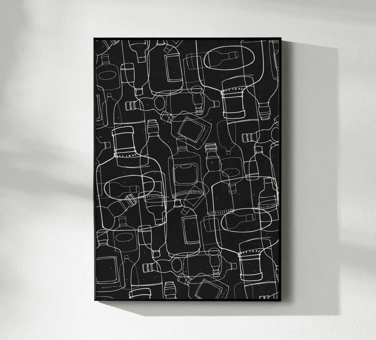 Black Rum plexiglass da lazydaypaper