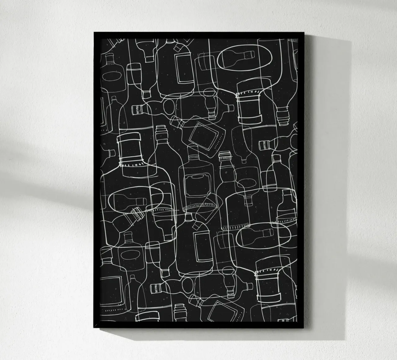 Black Rum poster da lazydaypaper