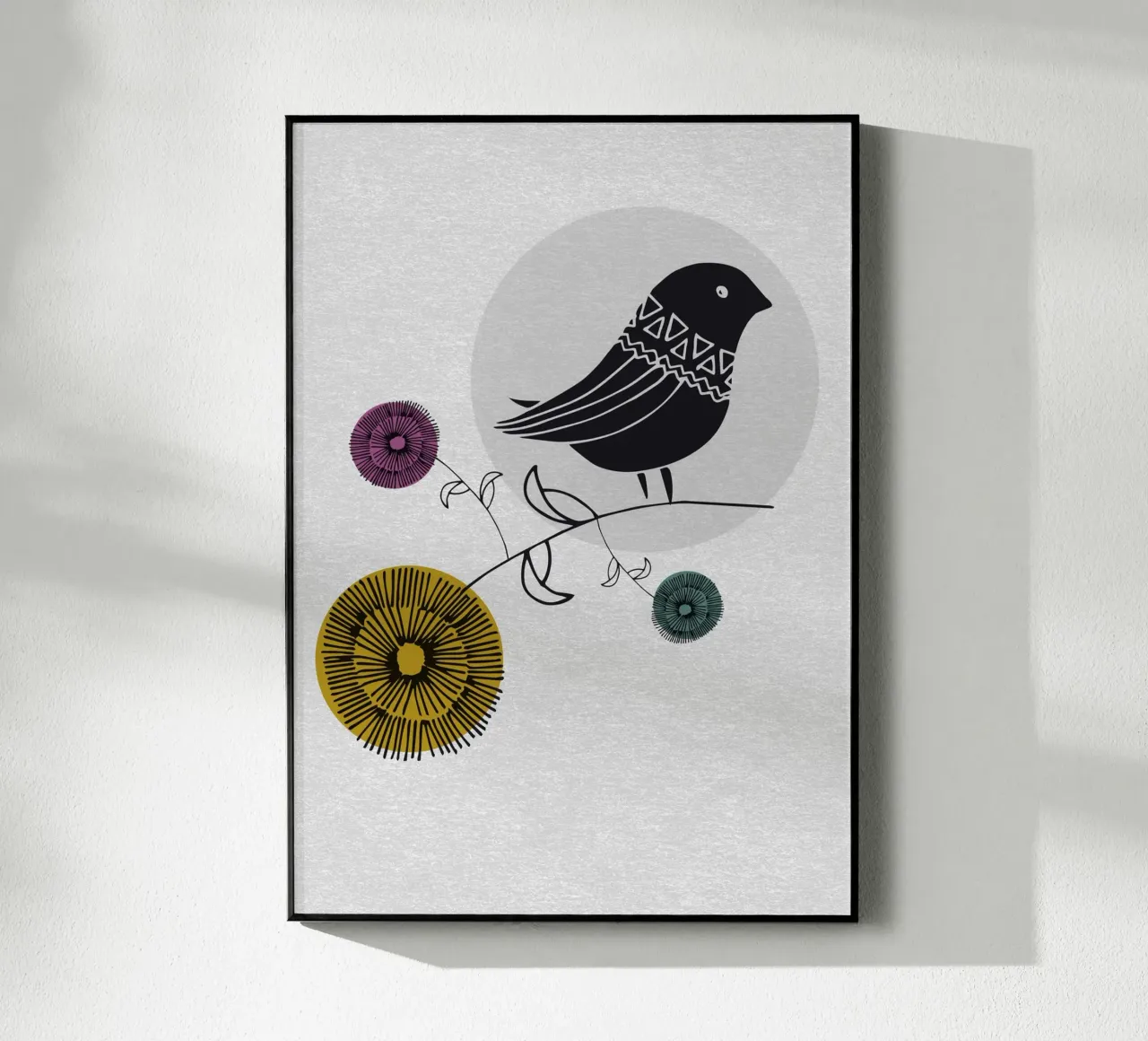Bird plexiglass da lazydaypaper