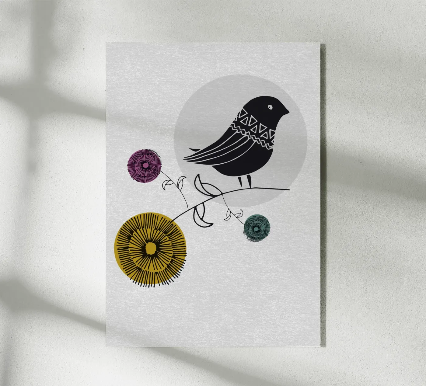 Bird plexiglass da lazydaypaper