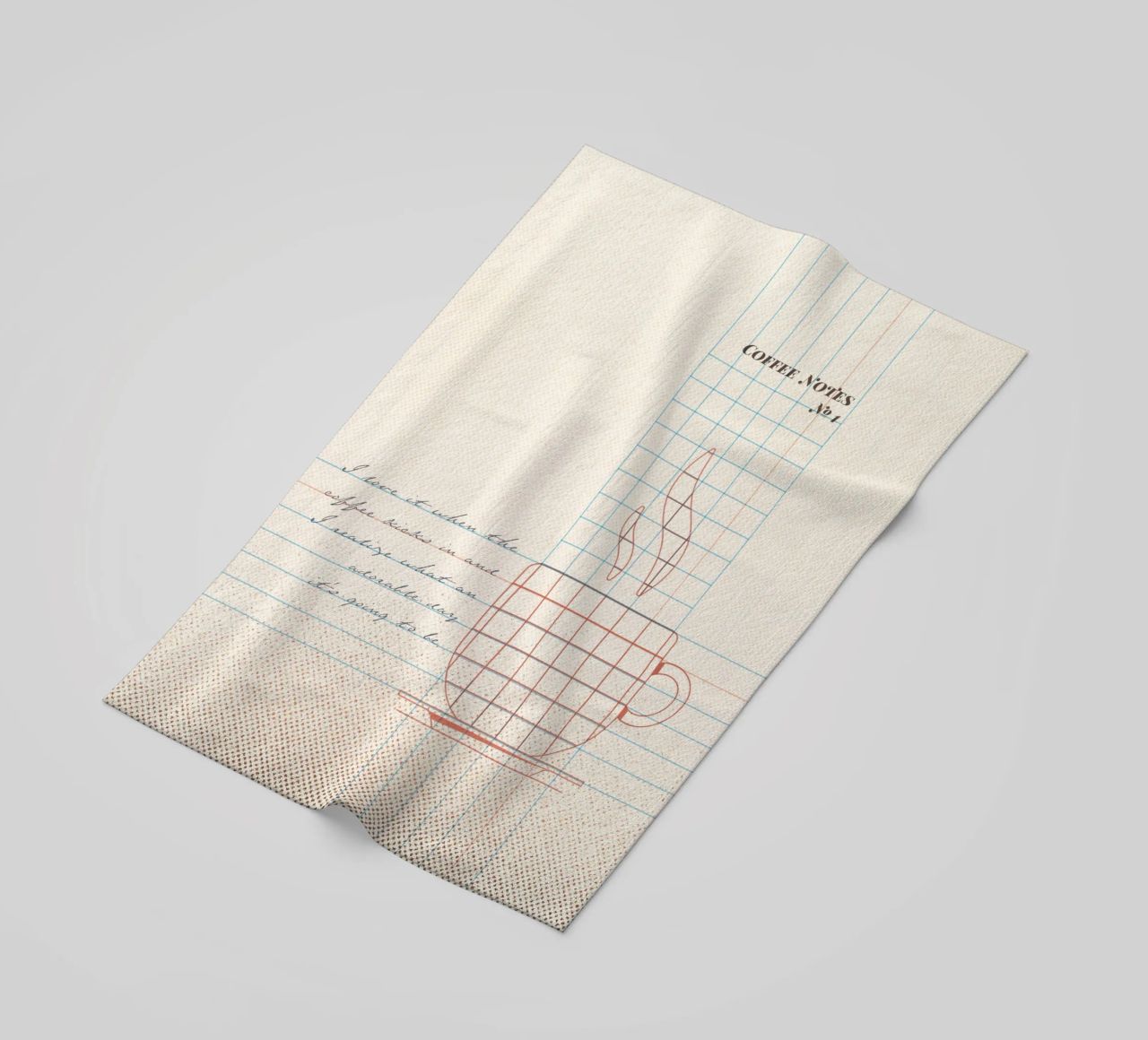 Caffee Notes Nr. 01 telo mare da lazydaypaper