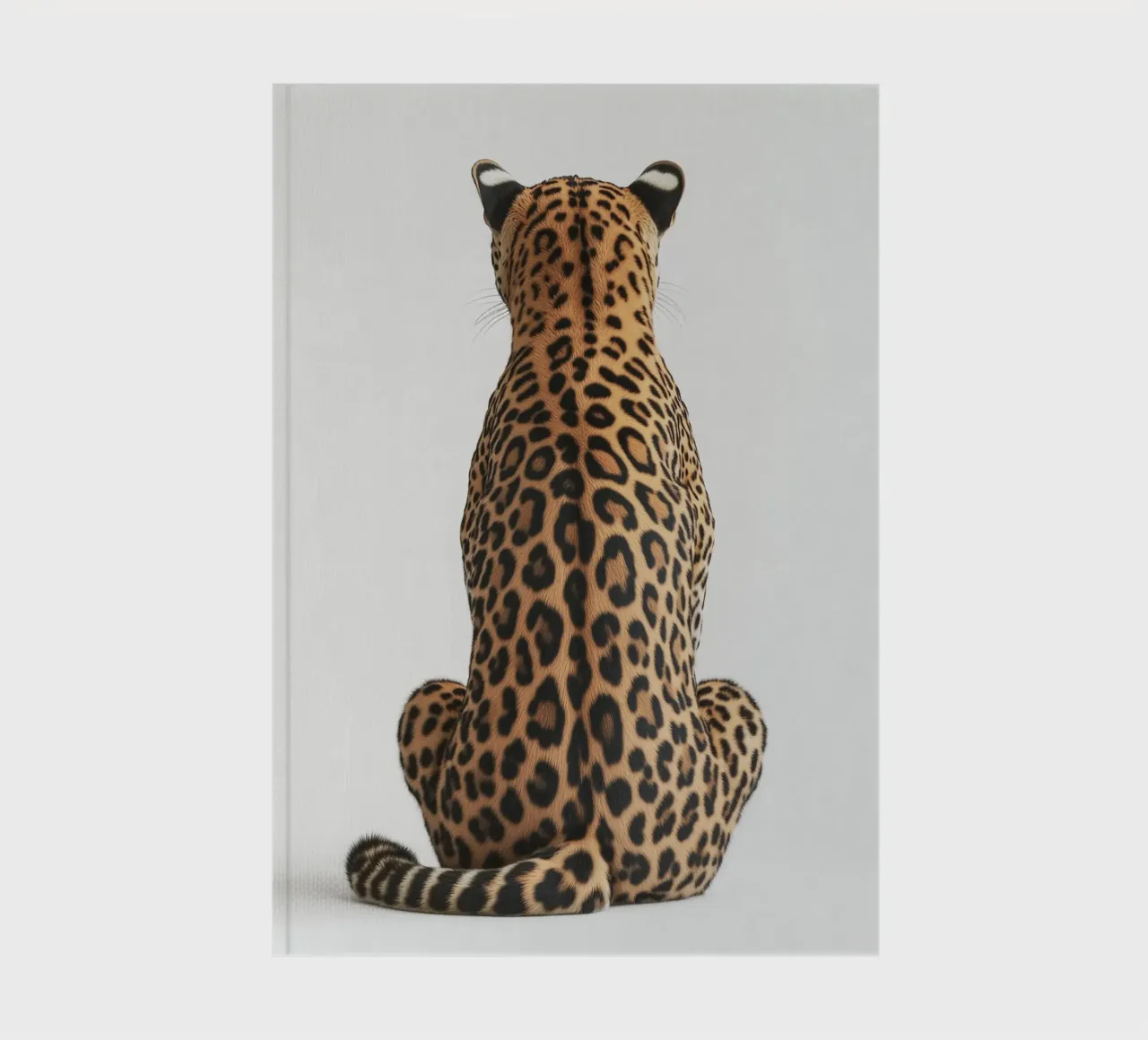 Elegant leopard notebook by Carinaprint