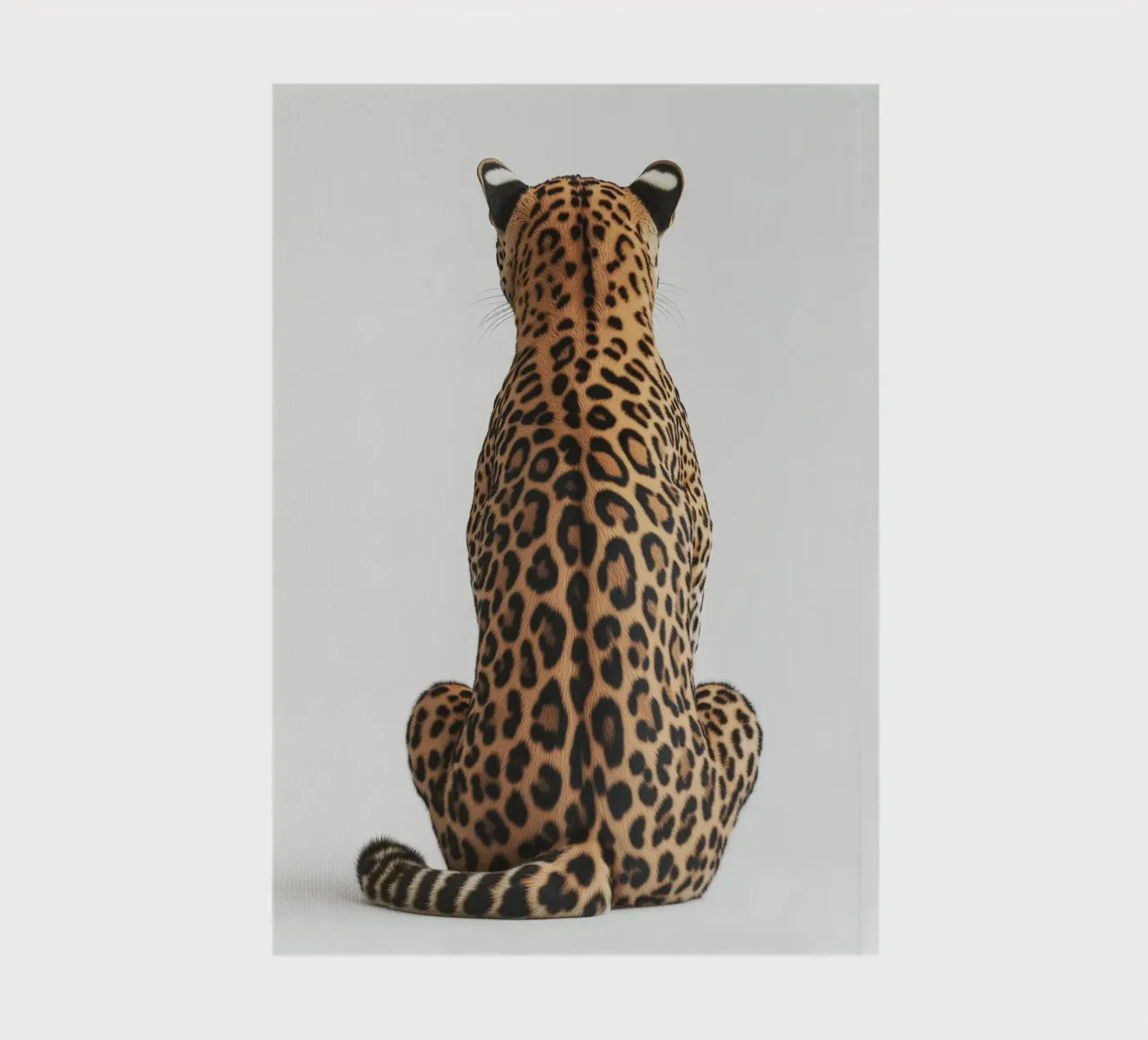 Elegant leopard notebook by Carinaprint