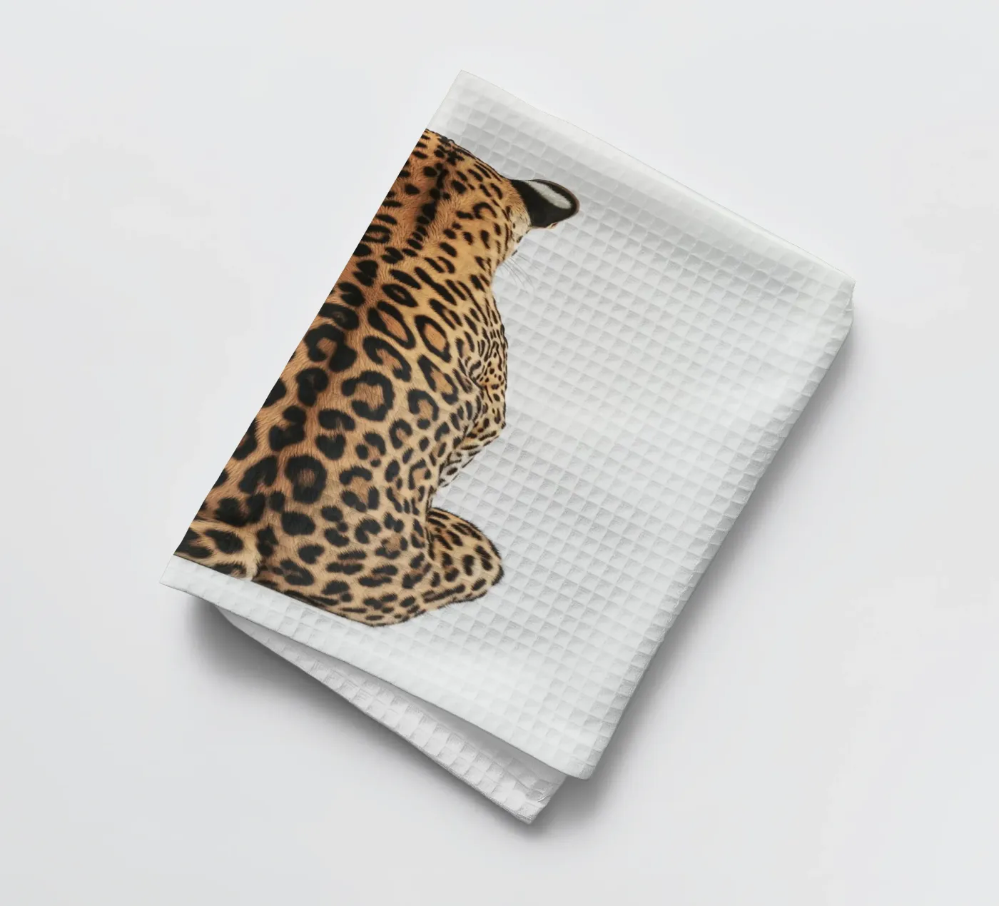 Léopard élégant torchon de Carinaprint