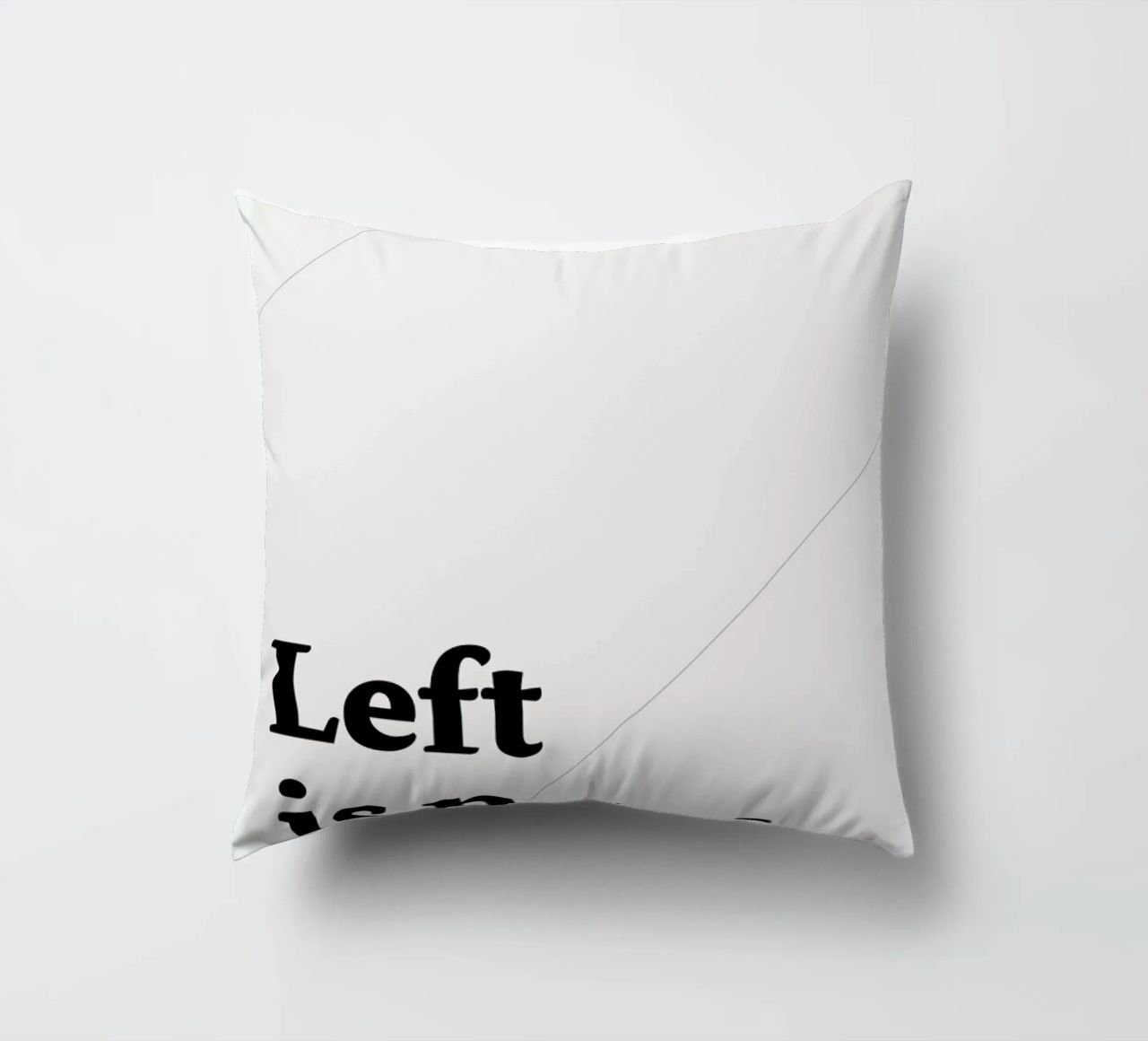 Left is more cuscino da Stefano Joker Lionetti