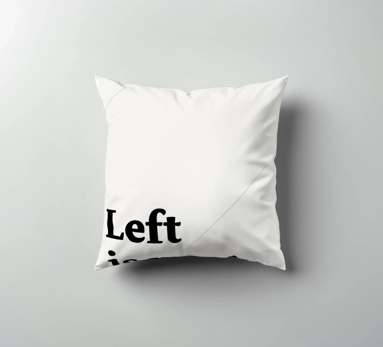 Left is more cuscino da Stefano Joker Lionetti