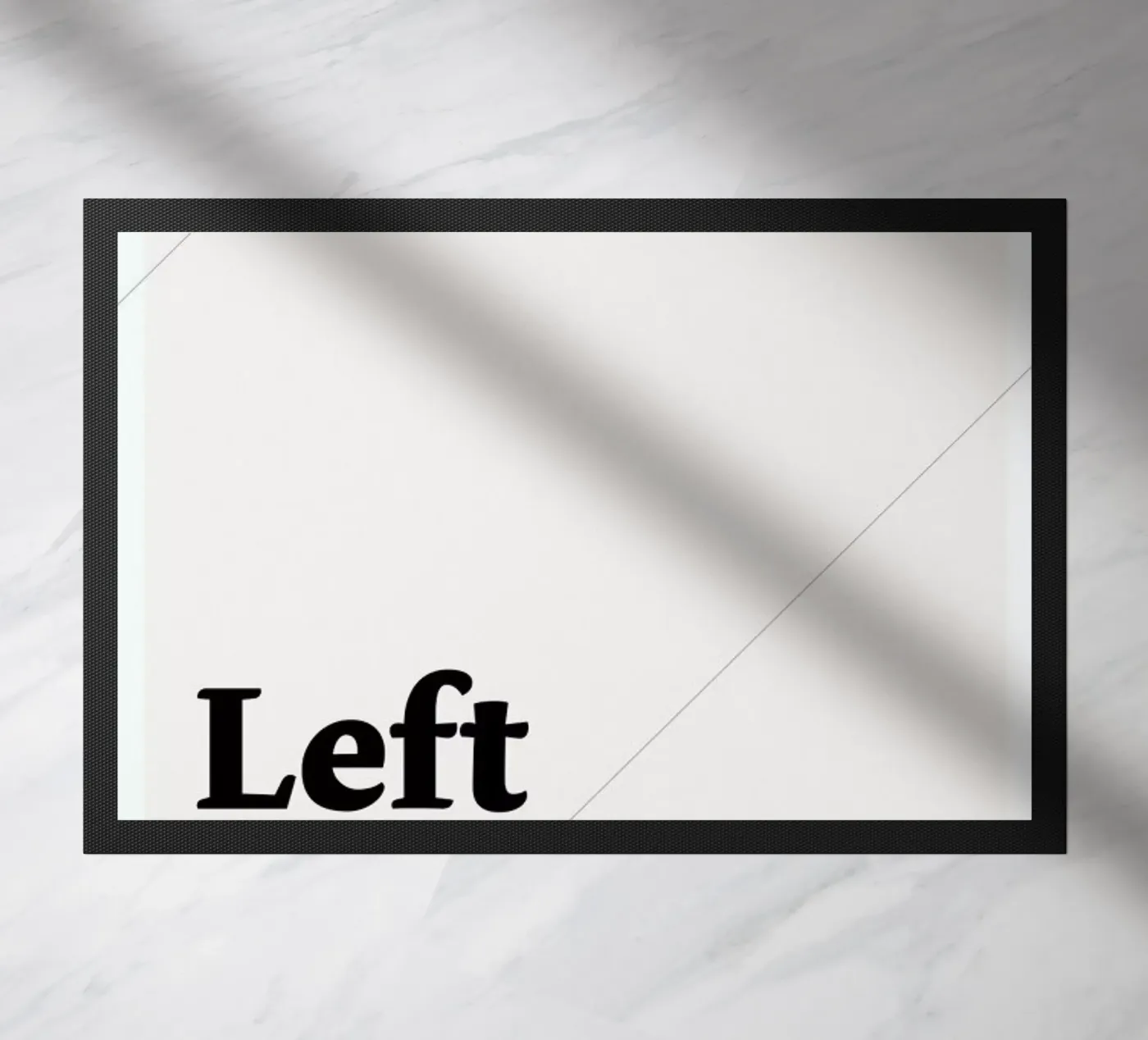 Left is more doormat by Stefano Joker Lionetti