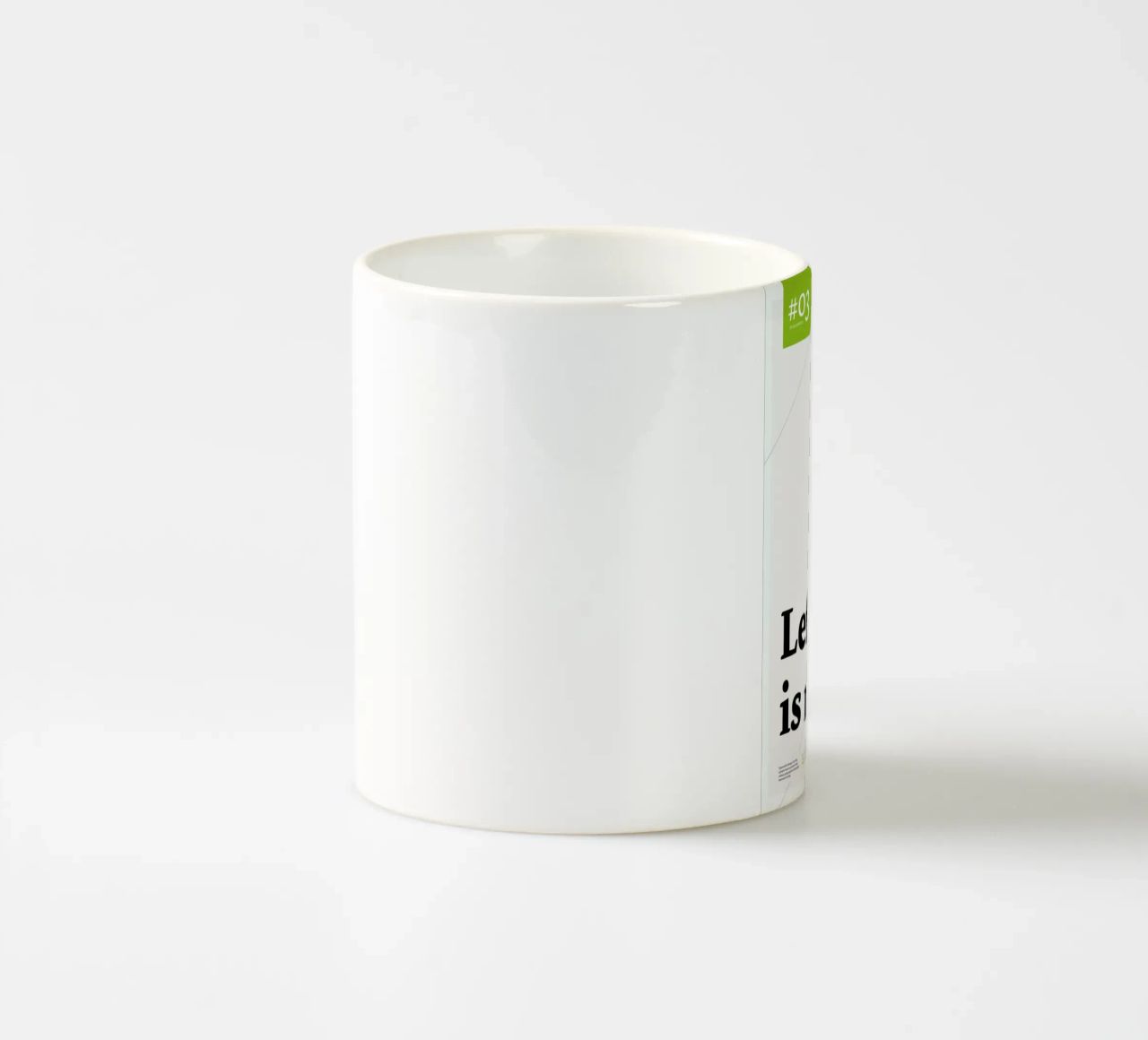 Left is more tazza in ceramica da Stefano Joker Lionetti
