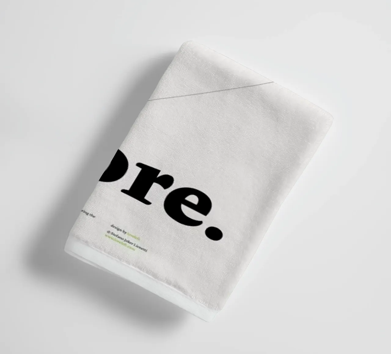 Left is more towel by Stefano Joker Lionetti