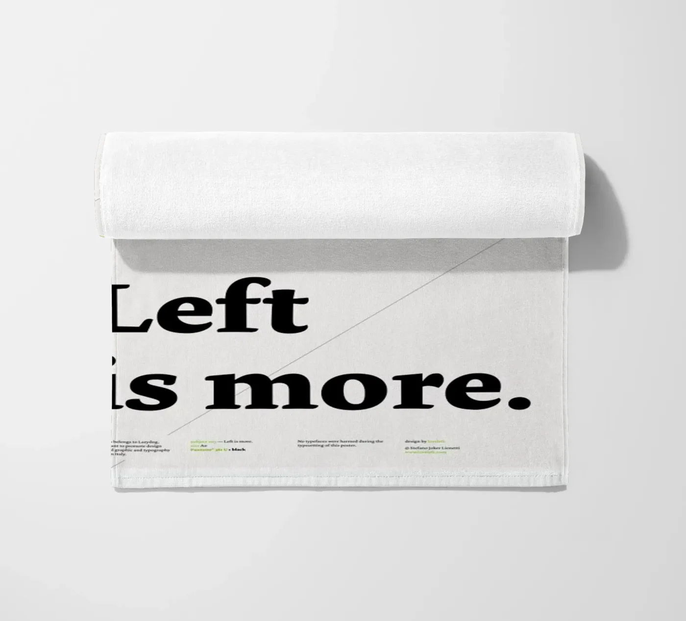 Left is more telo mare da Stefano Joker Lionetti