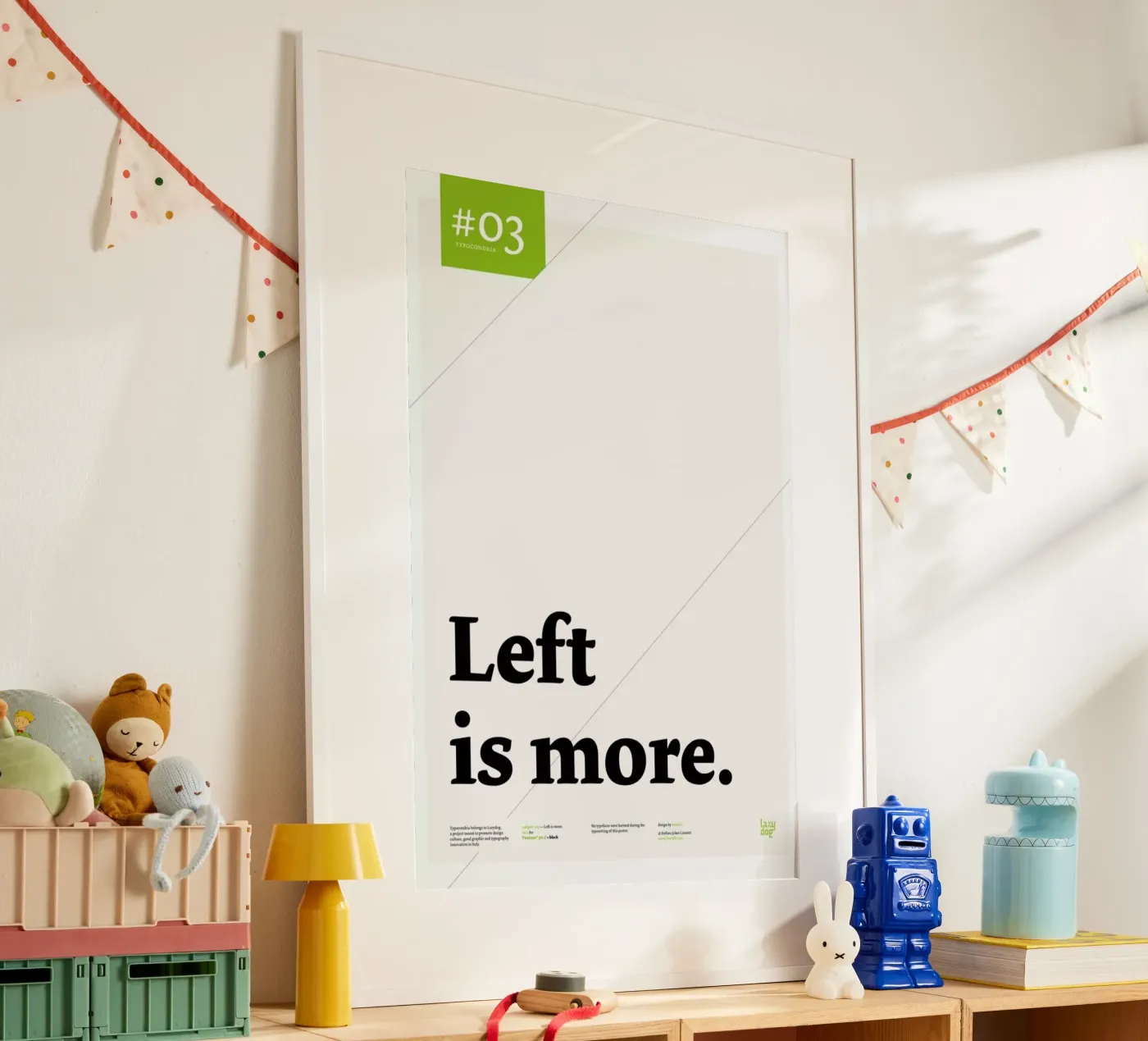 Left is more Poster von Stefano Joker Lionetti