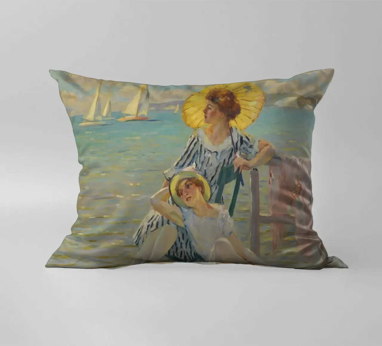 Edward Cucuel - Nel sole cuscino da ARTOTHEK