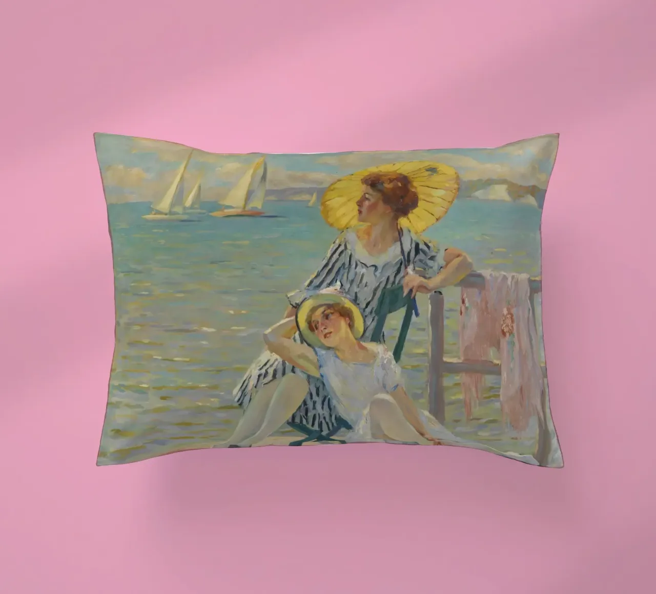 Edward Cucuel - Nel sole cuscino da ARTOTHEK