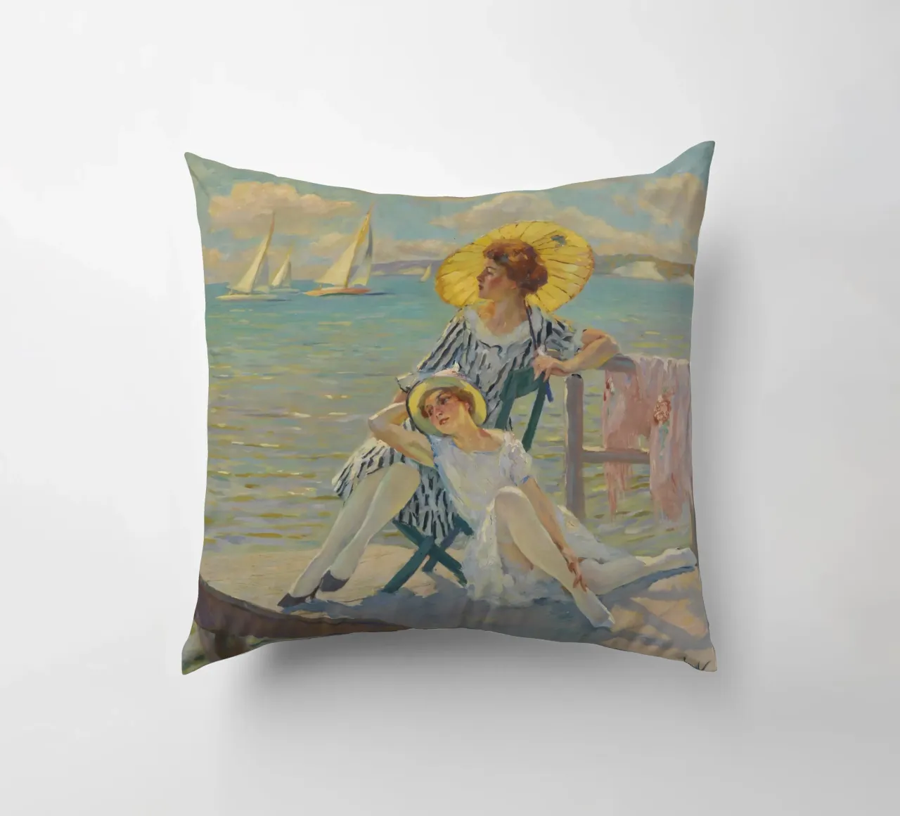 Edward Cucuel - Nel sole cuscino da ARTOTHEK