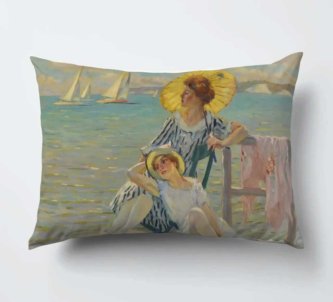 Edward Cucuel - Nel sole cuscino da ARTOTHEK