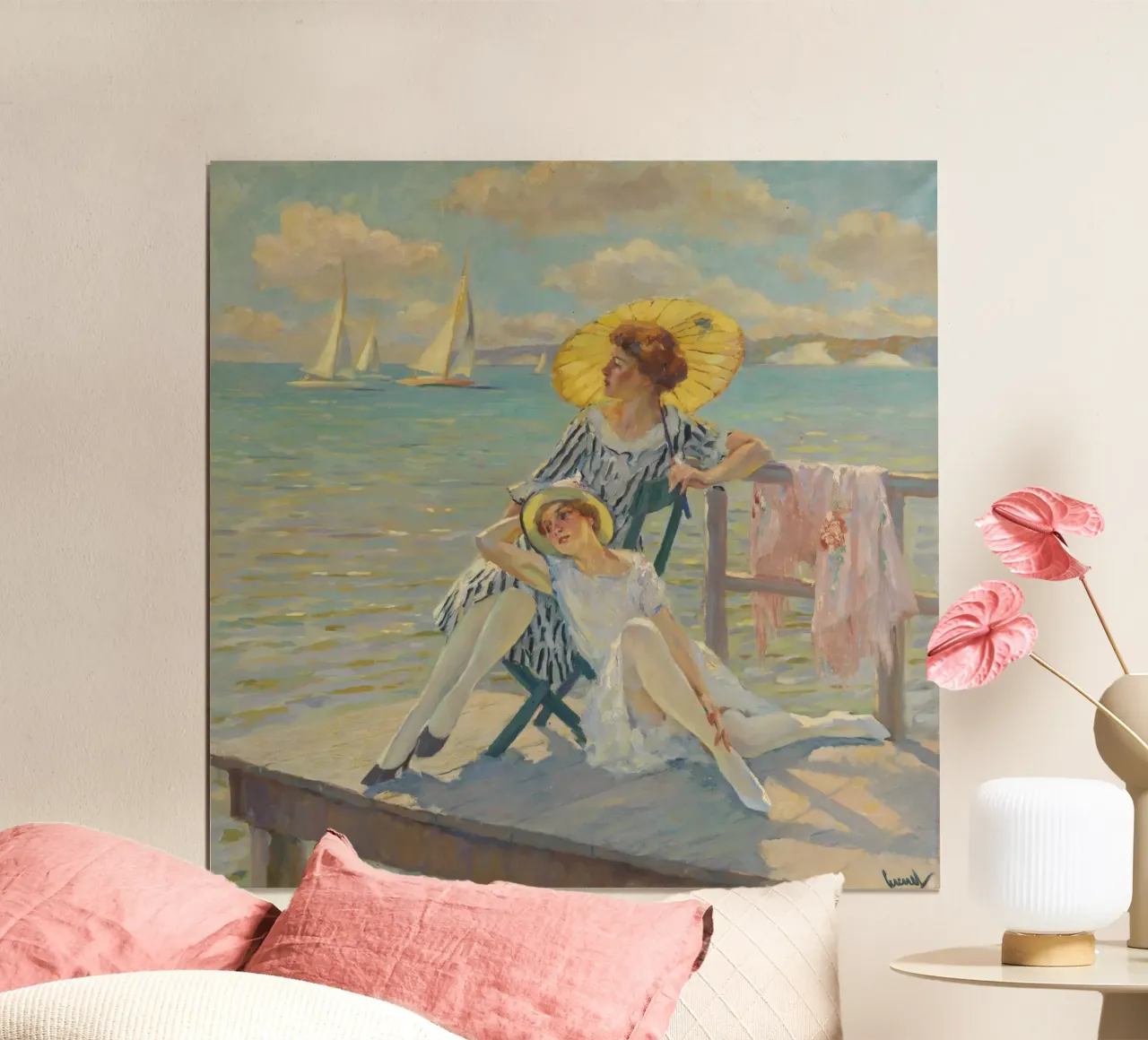Edward Cucuel - Nel sole carta hahnemühle da ARTOTHEK