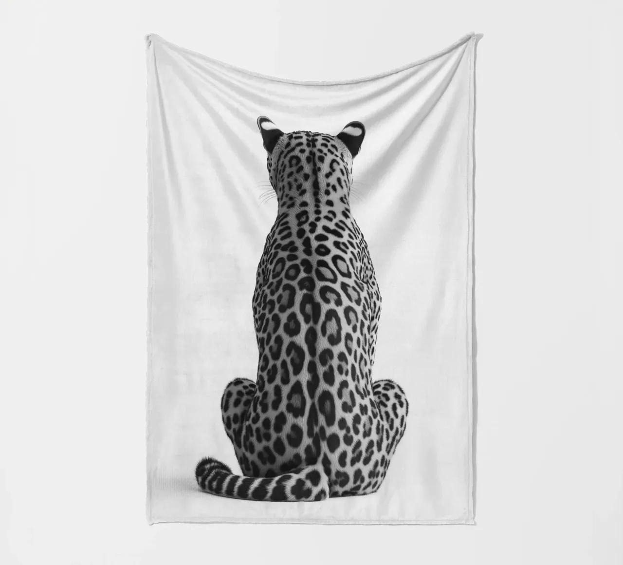 B&N Leopardo a riposo coperta in pile da Carinaprint
