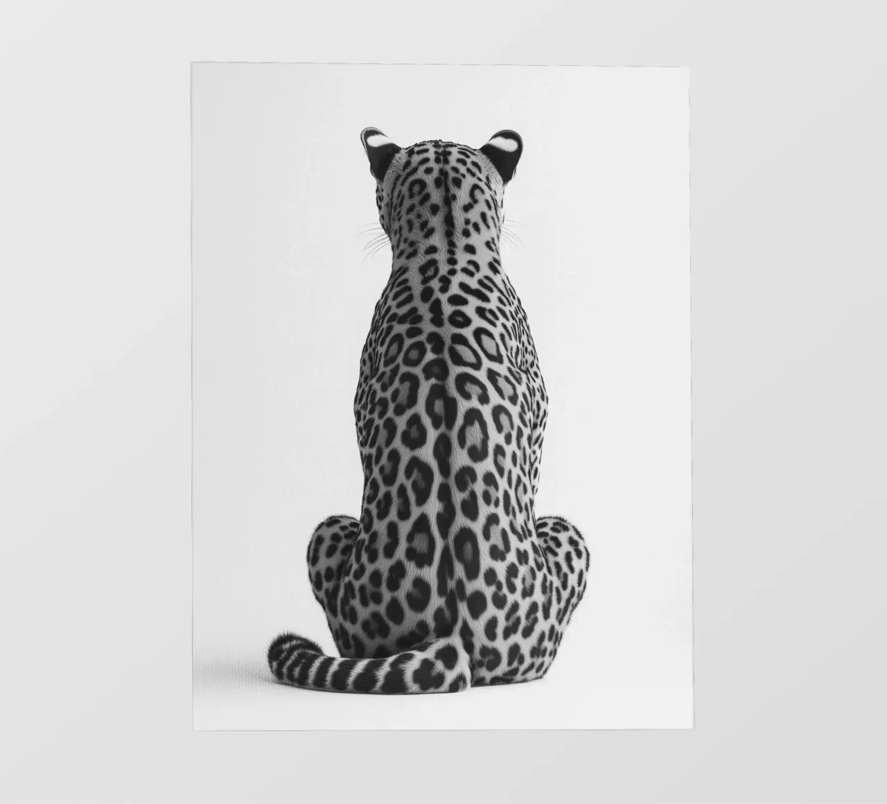 B&N Leopardo a riposo telo in pvc da Carinaprint