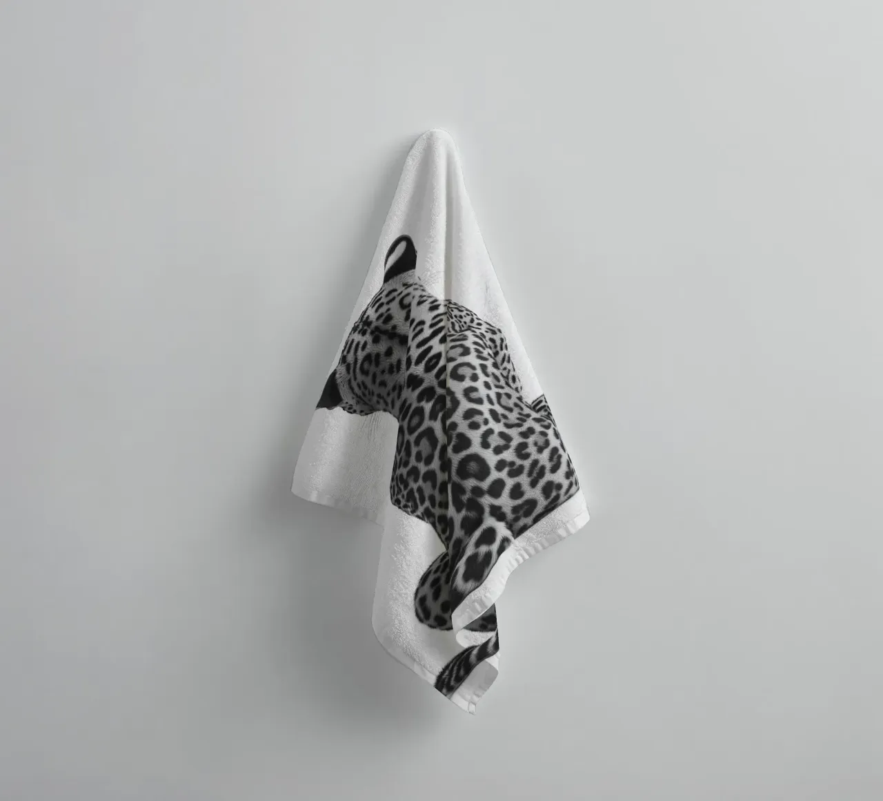 B&N Leopardo a riposo asciugamano da bagno da Carinaprint