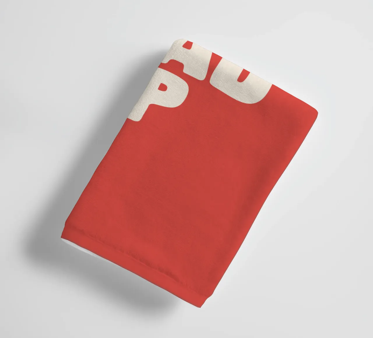 Keep Your Head Up Optimistic Typography Design towel by THE MOTIVATED TYPE