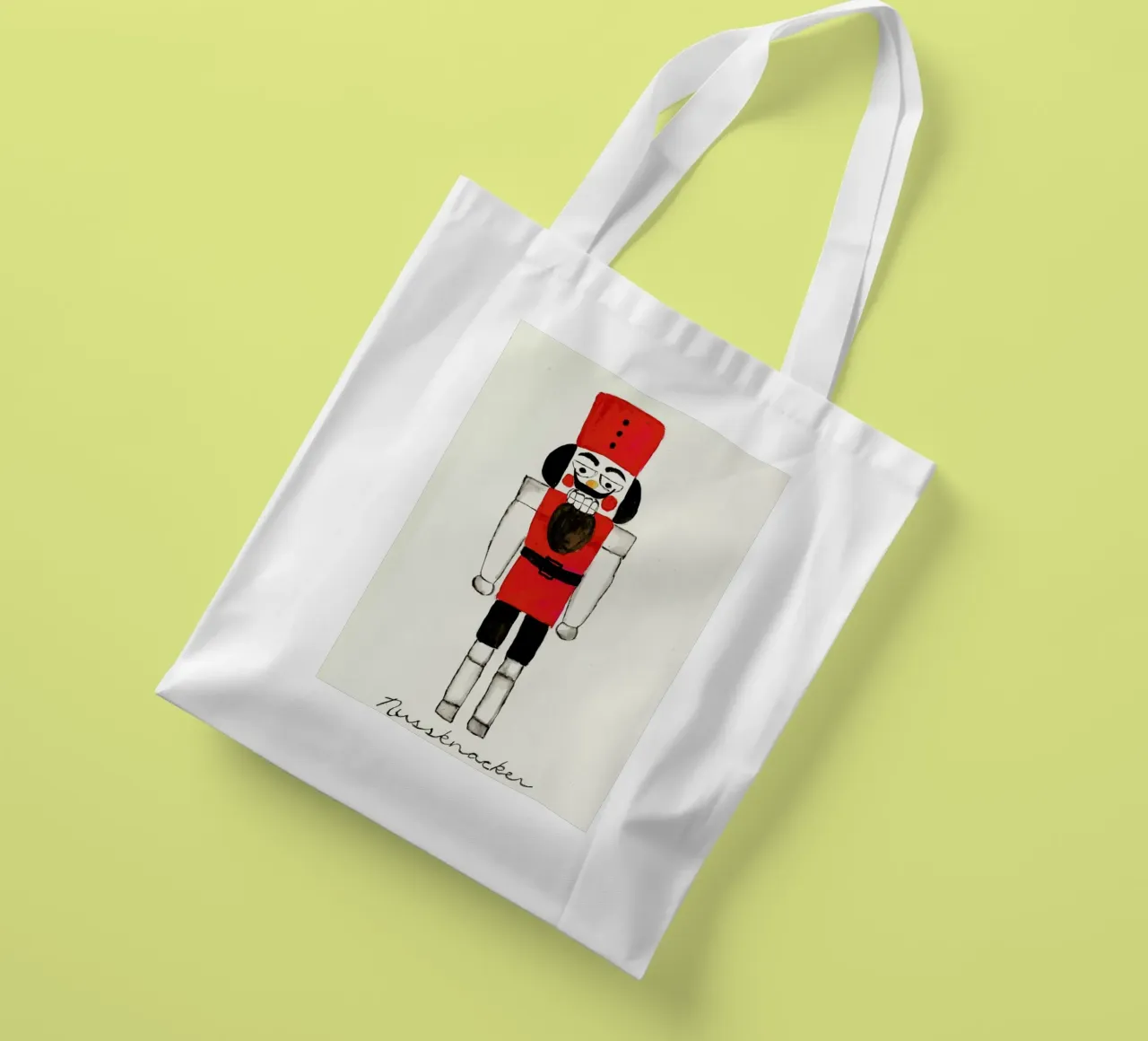 Nussknacker borsa in juta da Nathys_illustration