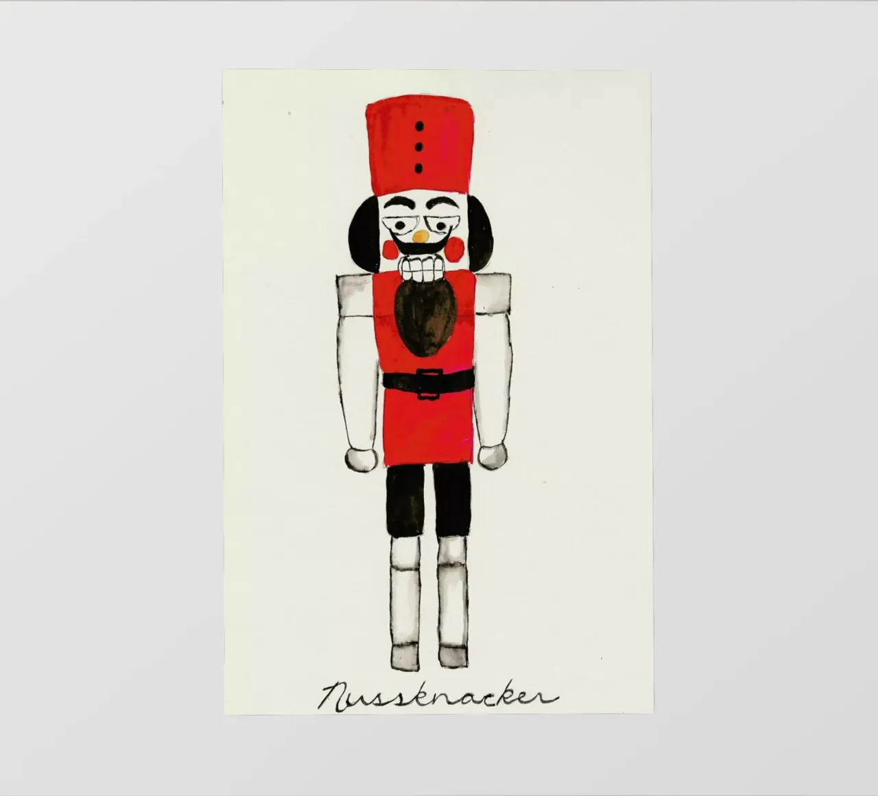 Nussknacker telo in pvc da Nathys_illustration