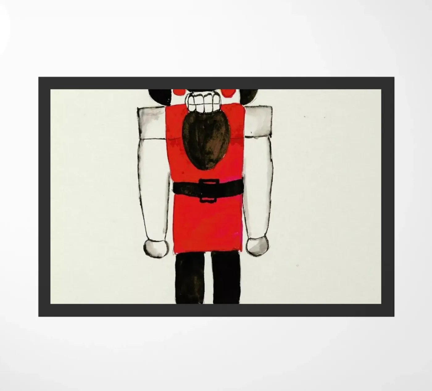 Nussknacker deurmat van Nathys_illustration