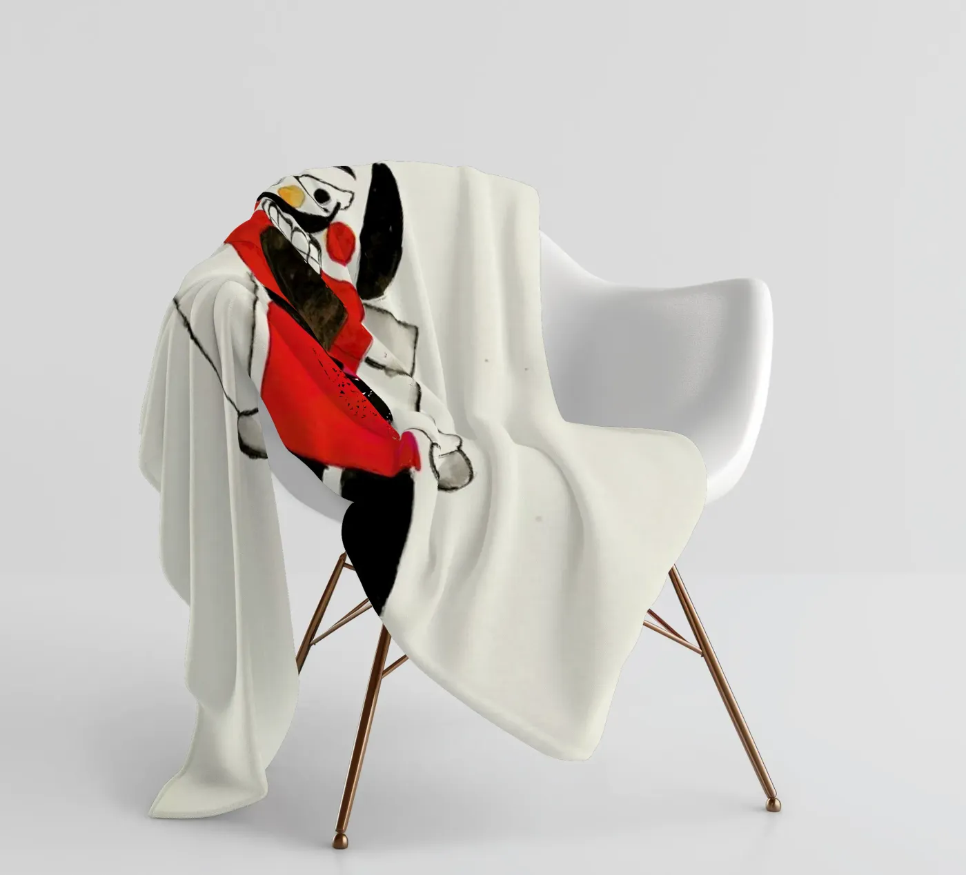 Nussknacker Fleecedecke von Nathys_illustration