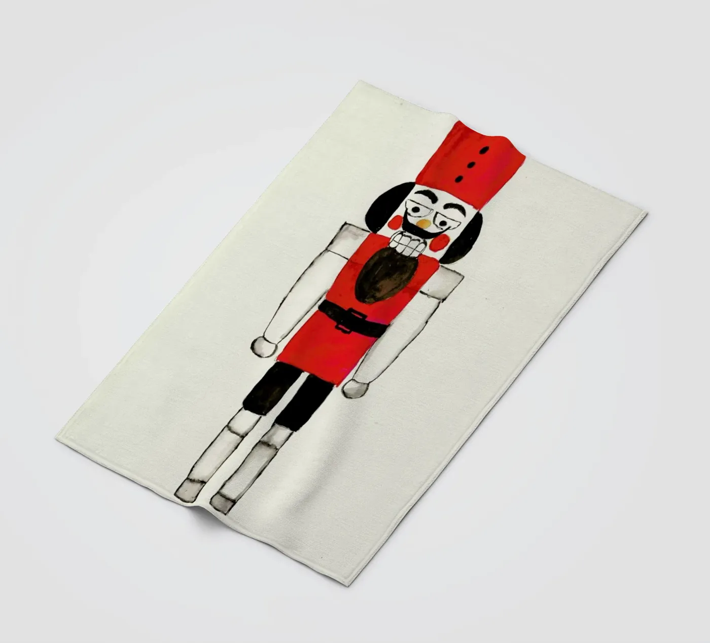 Nussknacker fleecedeken van Nathys_illustration