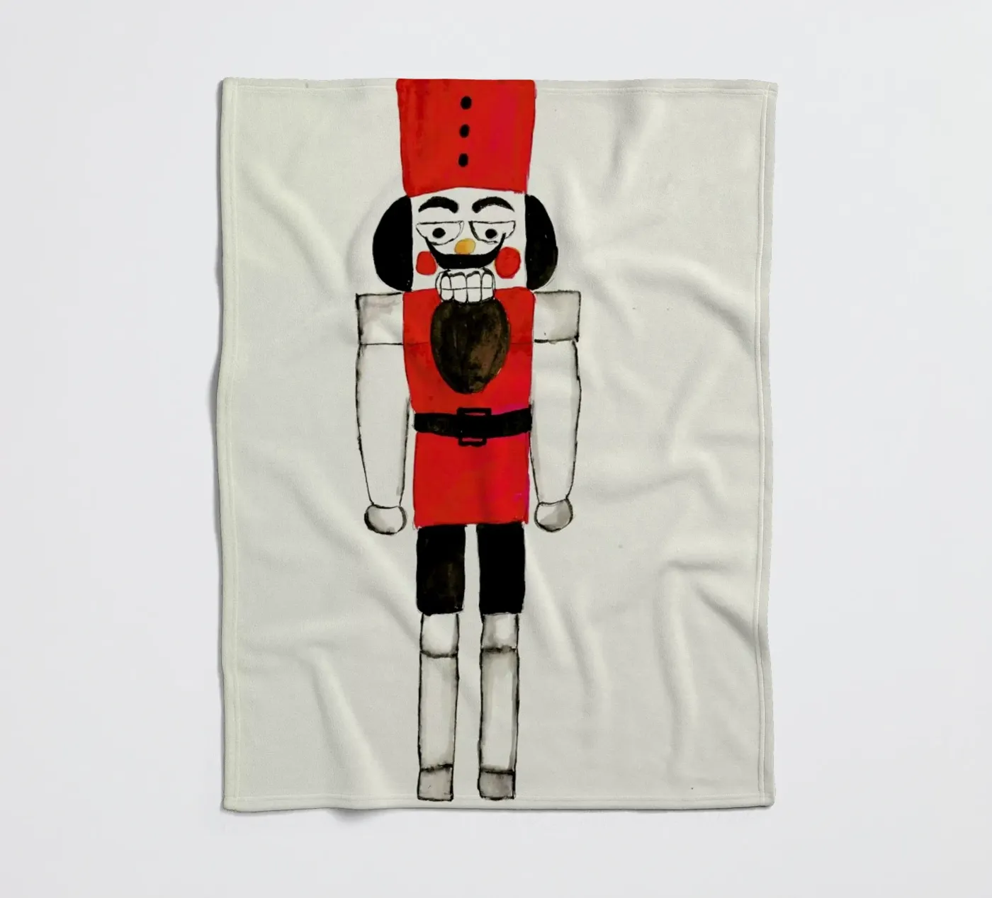 Nussknacker fleecedeken van Nathys_illustration