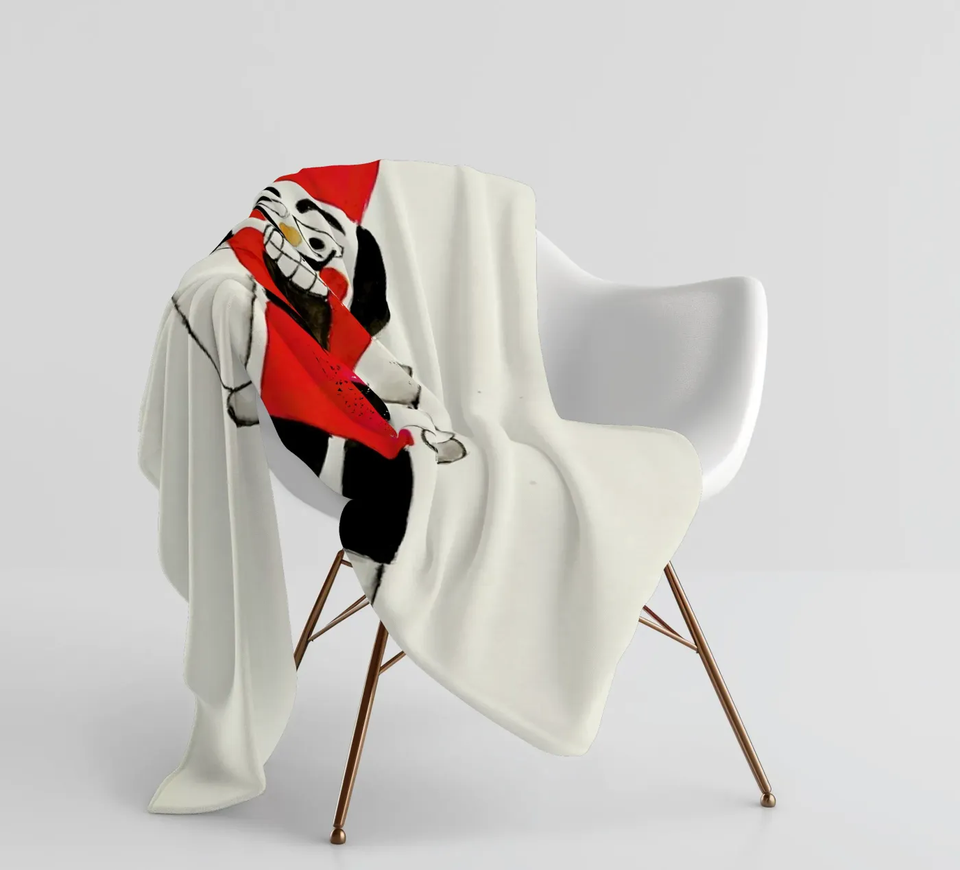 Nussknacker fleecedeken van Nathys_illustration