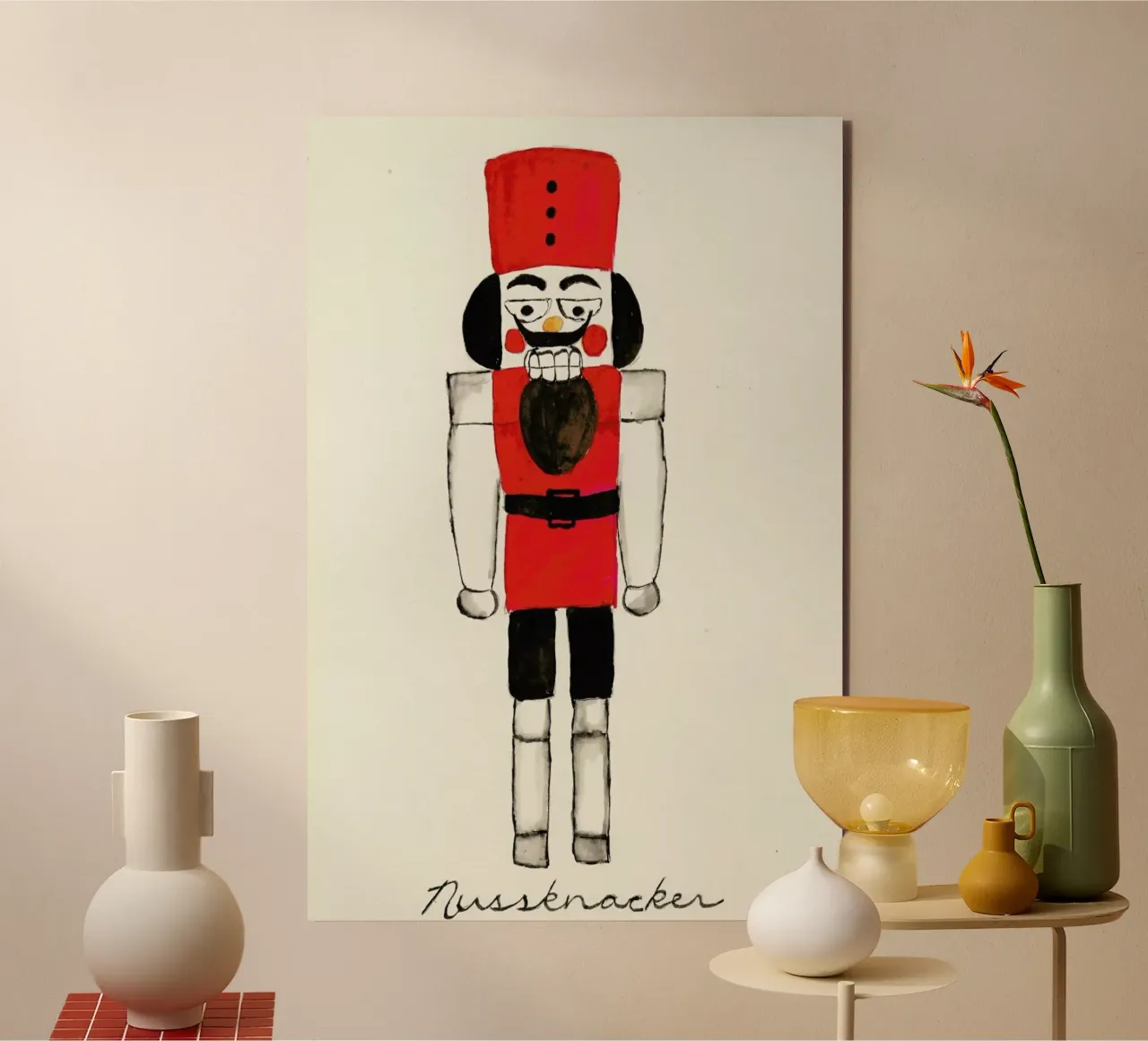 Nussknacker alluminio dibond da Nathys_illustration