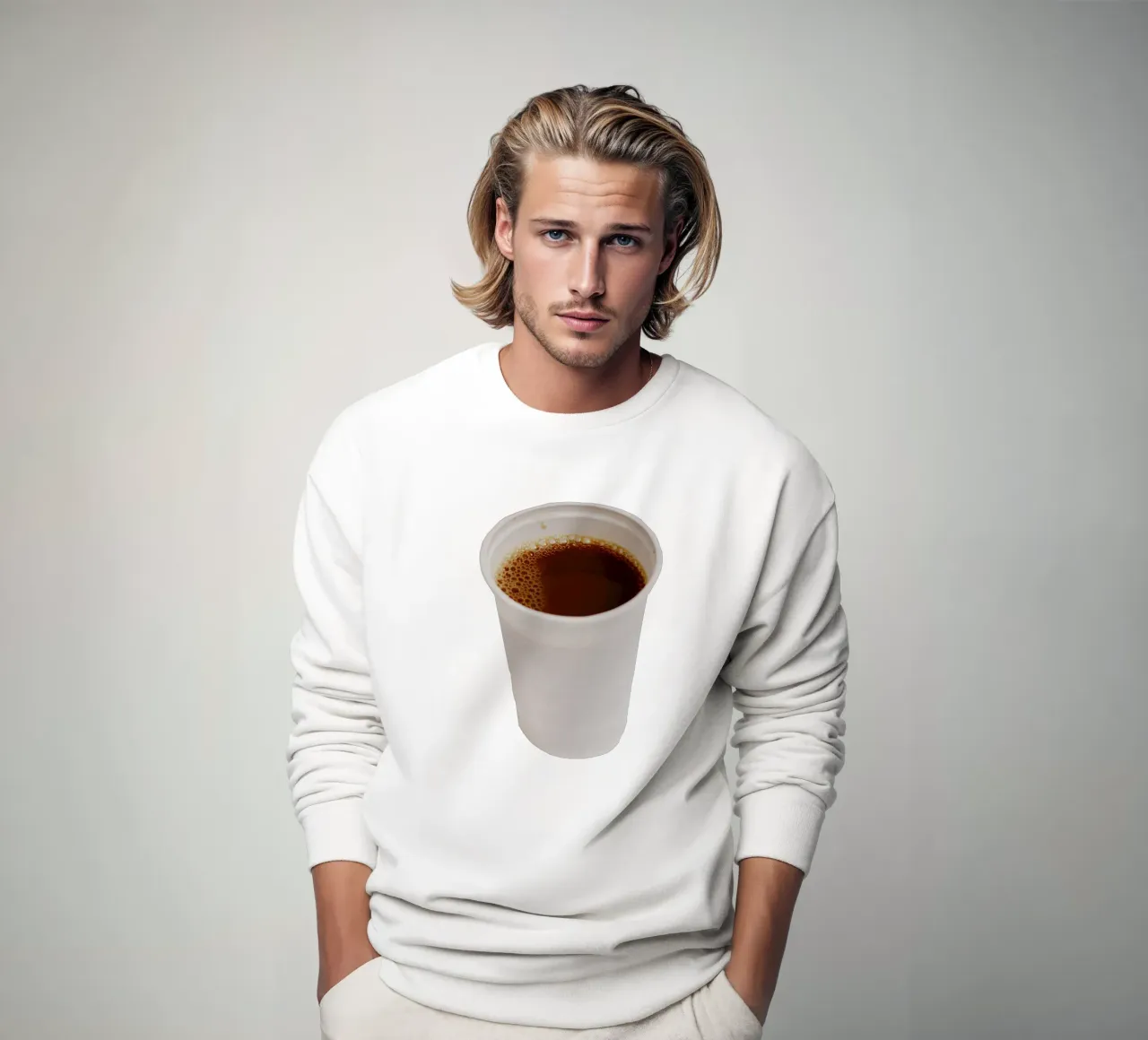 Caffè di plastica felpa da Simon Koy
