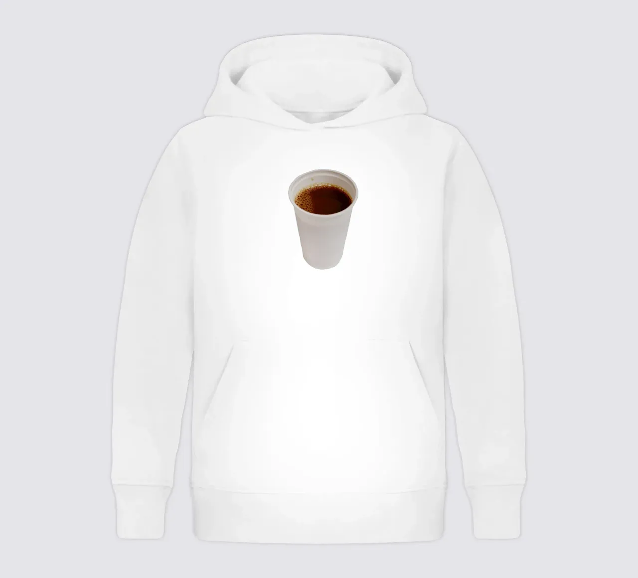 Caffè di plastica felpa bambino con cappuccio da Simon Koy