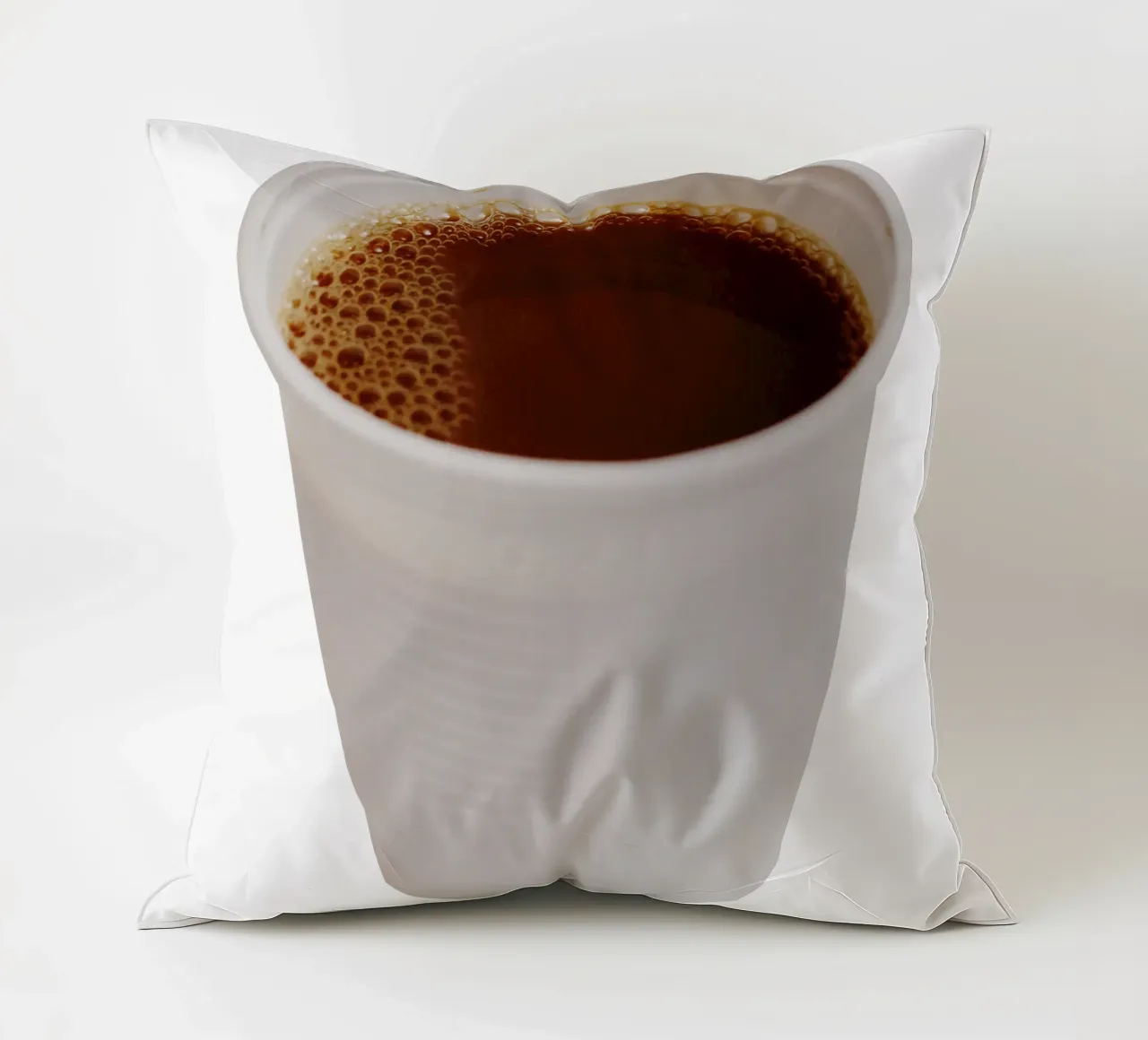 Caffè di plastica cuscino da Simon Koy